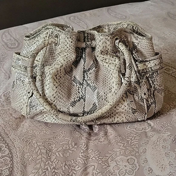 バッグ Cole Haan Python Leather Suede Hand Bag Cole Haan | Bags | Cole Haan Embossed Python Bag | Poshmark
